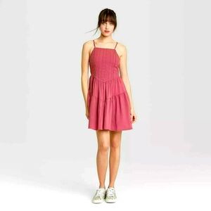 Wild Fable Sleeveless Tiered Skater Dress
